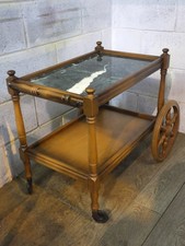 VINTAGE OAK WITH GREEN MARBLE