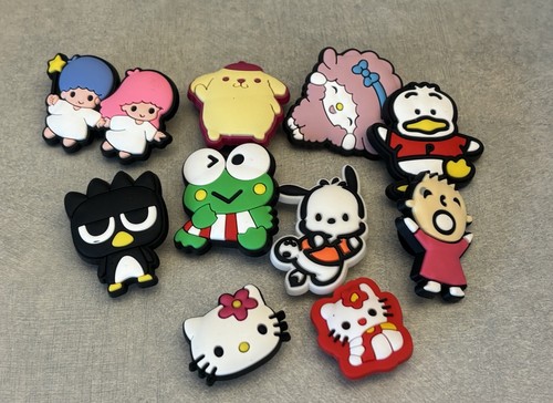 Sanrio croc charm jibbitz - 10,