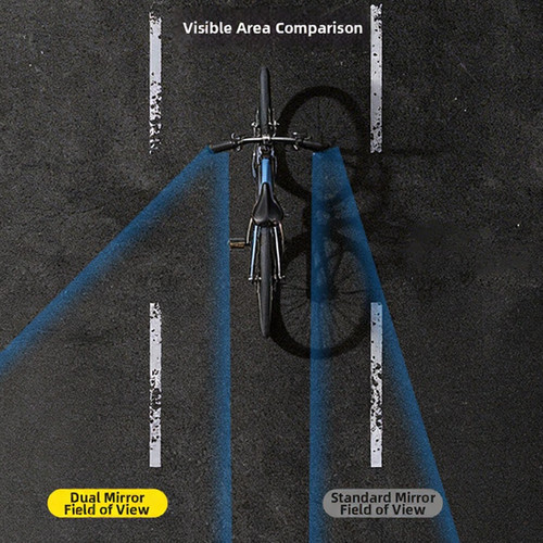 Reflective bike mirror - hd,