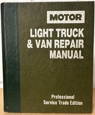 Motor Light Truck & Van Repair Manual 1983-1990 Pro Service Trade 7th Edition