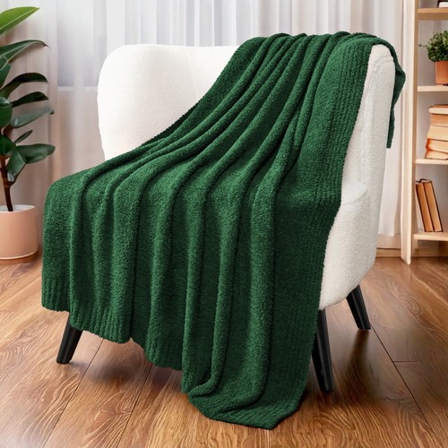Cozy soft knitted throw - cozy,