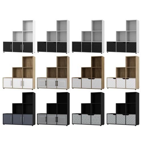 Cube step storage - cube, bookcase