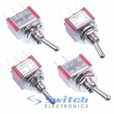 Mini PCB Toggle Switch Miniature On-Off / On-On / On-Off-On