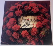 SIGNED THE STRANGLERS NO MORE HEROES ALBUM VINYL CORNWELL BURNEL GREENFIELD RARE