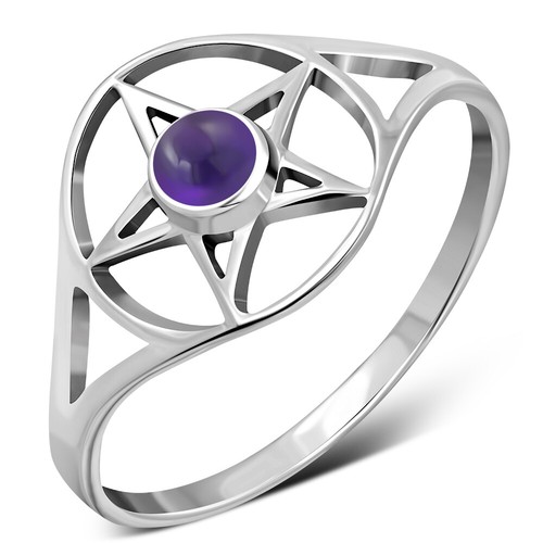 Sterling silver 925 ring - silver,