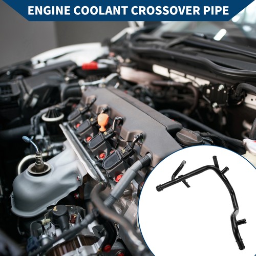 Engine coolant crossover pipe - engine,