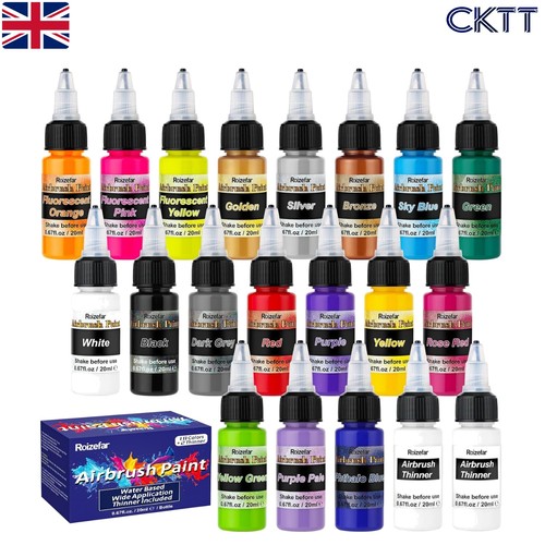 Complete airbrush paint set - airbrush,