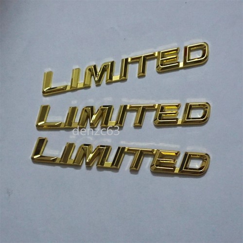 Limited chrome new gold - 3x,