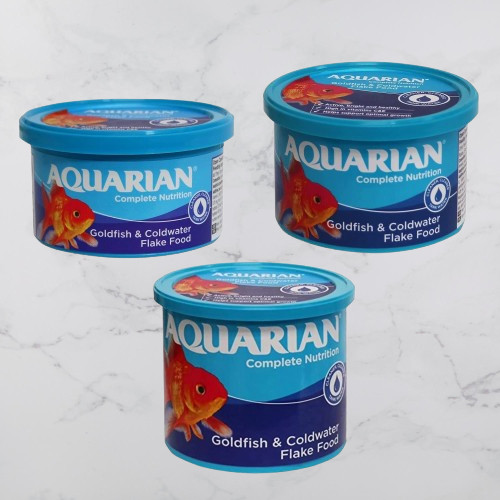 Aquarian goldfish flake - aquarian,