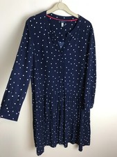 Navy Blue Polka Dot Tiered