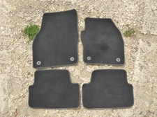 GENUINE VW POLO T CROSS 2018-2024 VELOUR CARPET FLOOR MATS BLACK  2GN864436