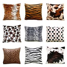 Velvet Leopard Zebra Printed