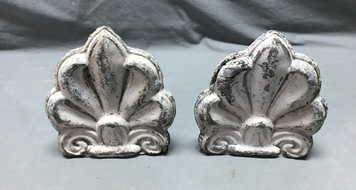 Antique pair fleur lis - pair, de