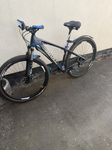 Carbon fibre mountain - fibre, bike