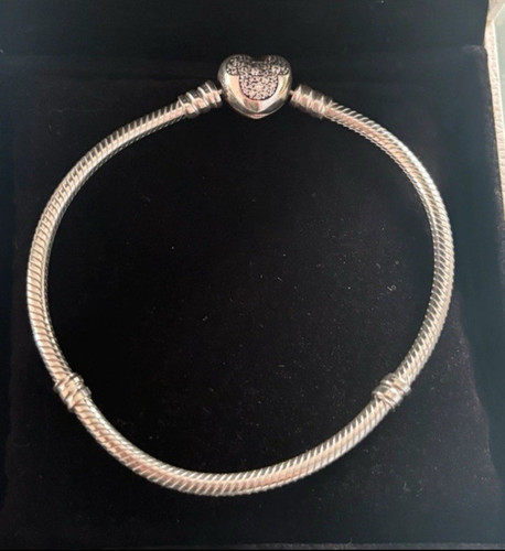 Pandora disney signed silver - disney,