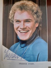 Freddie Starr Signed Photo