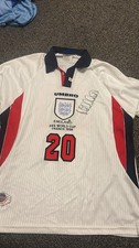 Signed England World Cup