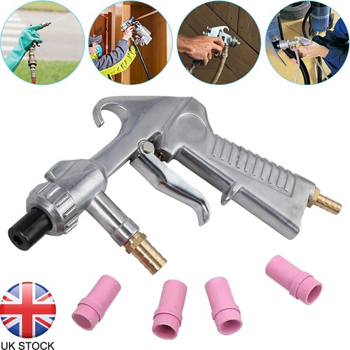 Sand blasting gun sandblaster - sand,