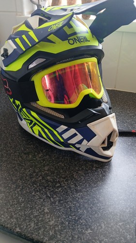 Neil motocross helmet off - motocross,