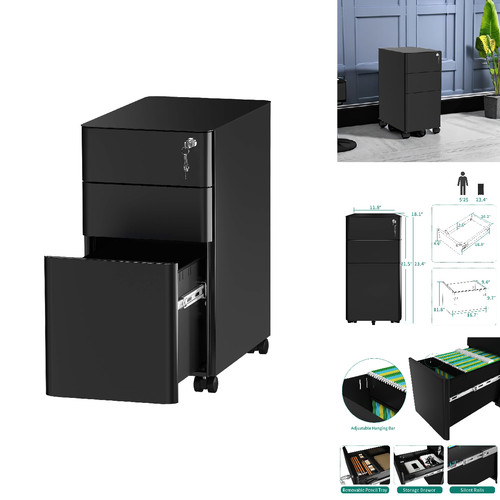 Yitahome drawer metal filing - 3-drawer,