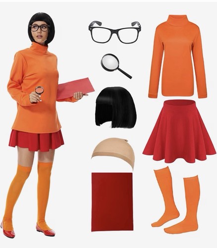 Women velma costume with - women’s,