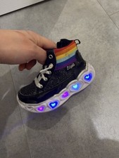 Skechers Black Sparkle Light