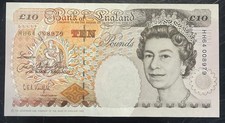 Old Ten £10 Pound Note Uncirculated