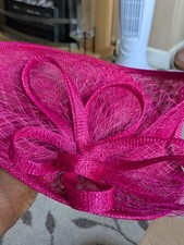 Phase 8 Fascinator Pink Wedding Hat