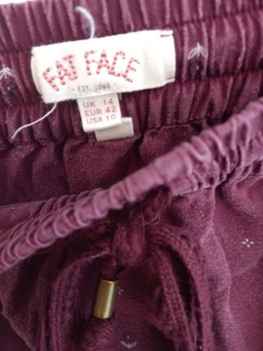 Fat face size - face, 14