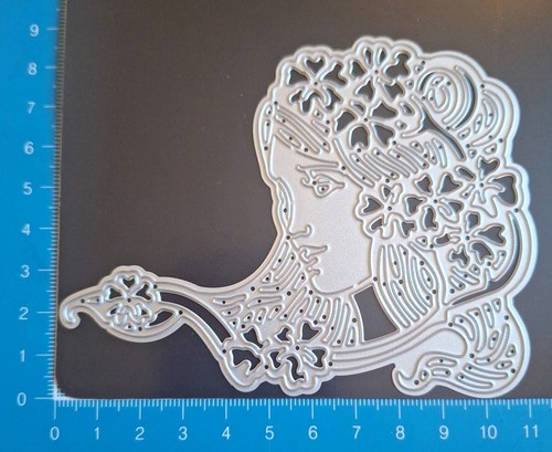 Tattered lace metal cutting - lace,