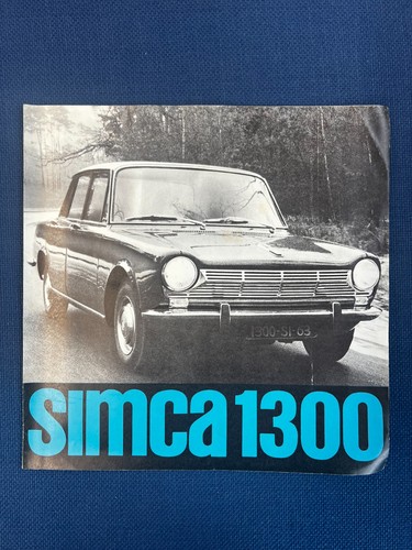 Original simca 1300 colour - original,