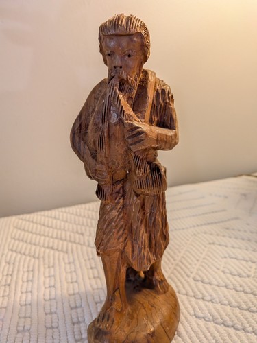 Old hand carved wood - hand,