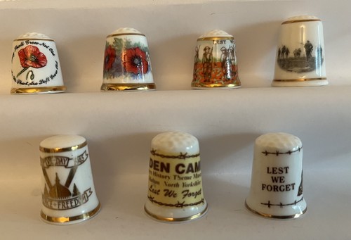 Remembrance thimbles - x,