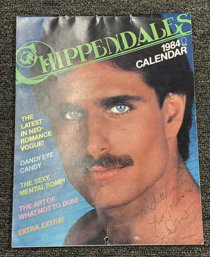 Vintage 1984 chippendales wall - vintage,