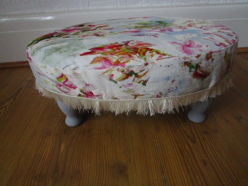 Vintage sherborne footstool - vintage,