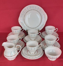 Beautiful Vintage Afternoon Tea Service For Six Ridgeway"Caprice" + Duchess 