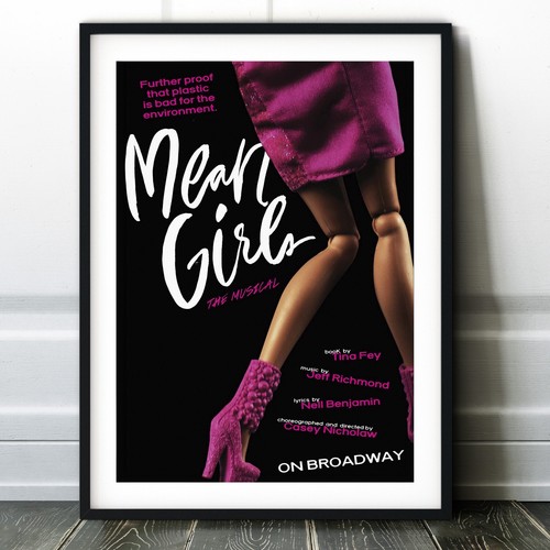 Mean girls the musical poster - girls,