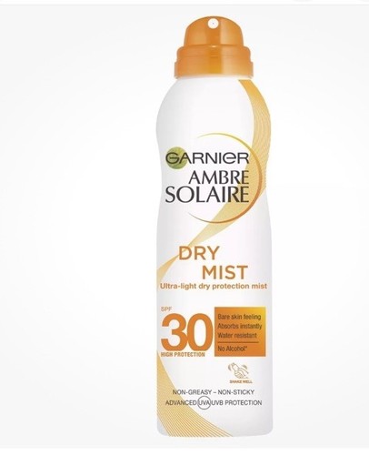 Garnier ambre solaire dry mist - solaire,