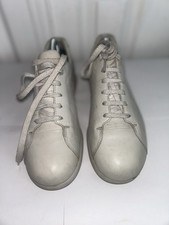 Camper Ladies Oxford Light Grey Leather Lace Up Comfort Shoes Uk 6 Gum Soles