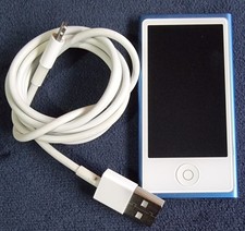 Apple iPod nano 7th Generation BLUE (16GB) Serial No: DCYPX6WYGK62