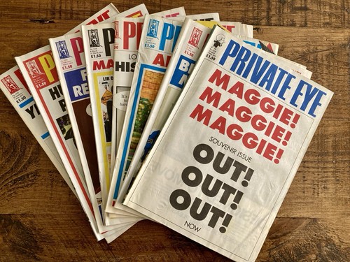 Private eye magazine - private,