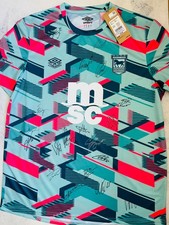 SIGNED IPSWICH TOWN HOME WARM UP SHIRT 2324