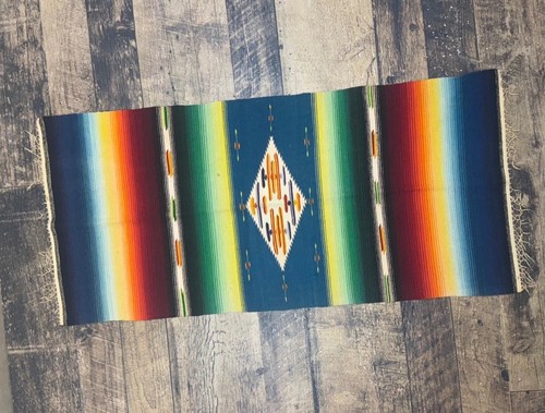 Antique southwestern serape - southwestern,