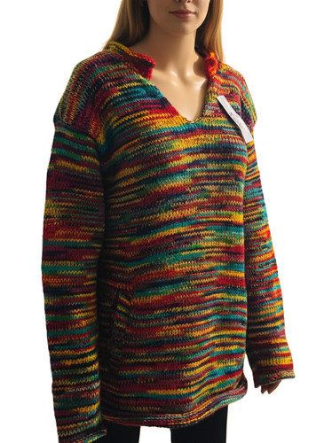 Neck hippie boho oversized - boho,
