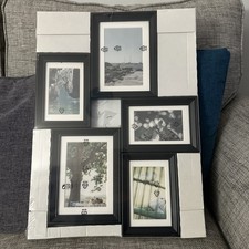 IKEA Knoppang Black Photo Picture Frame 30x40cm For 5 Photos New Sealed