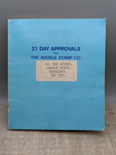 Postage stamps collection old