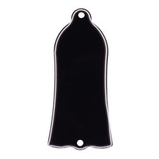 NEW 2-ply Plain Black Bell Truss Rod Cover For Gibson SG/Les Paul/Bass