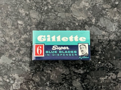 Vintage gillette super blue - gillette,