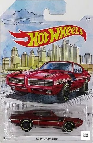 Diecast pontiac gto - 1/64,