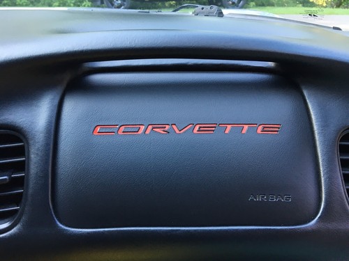 Corvette dash lettering - c5,